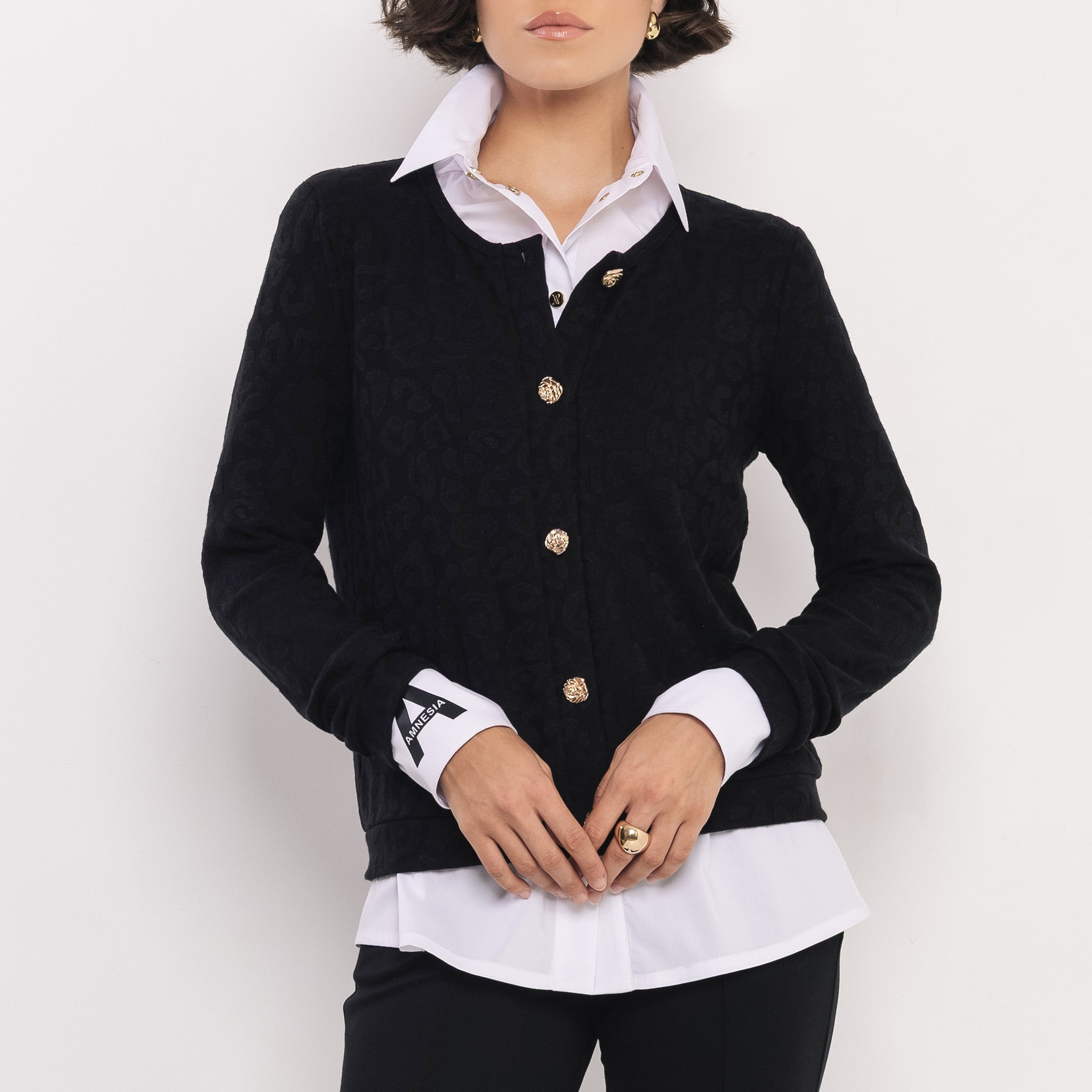 Luca kardigán fekete