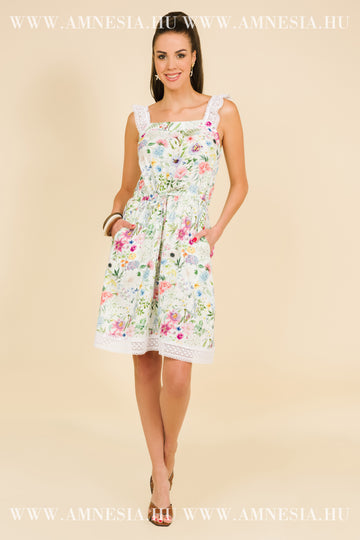 Meda ruha - virágos