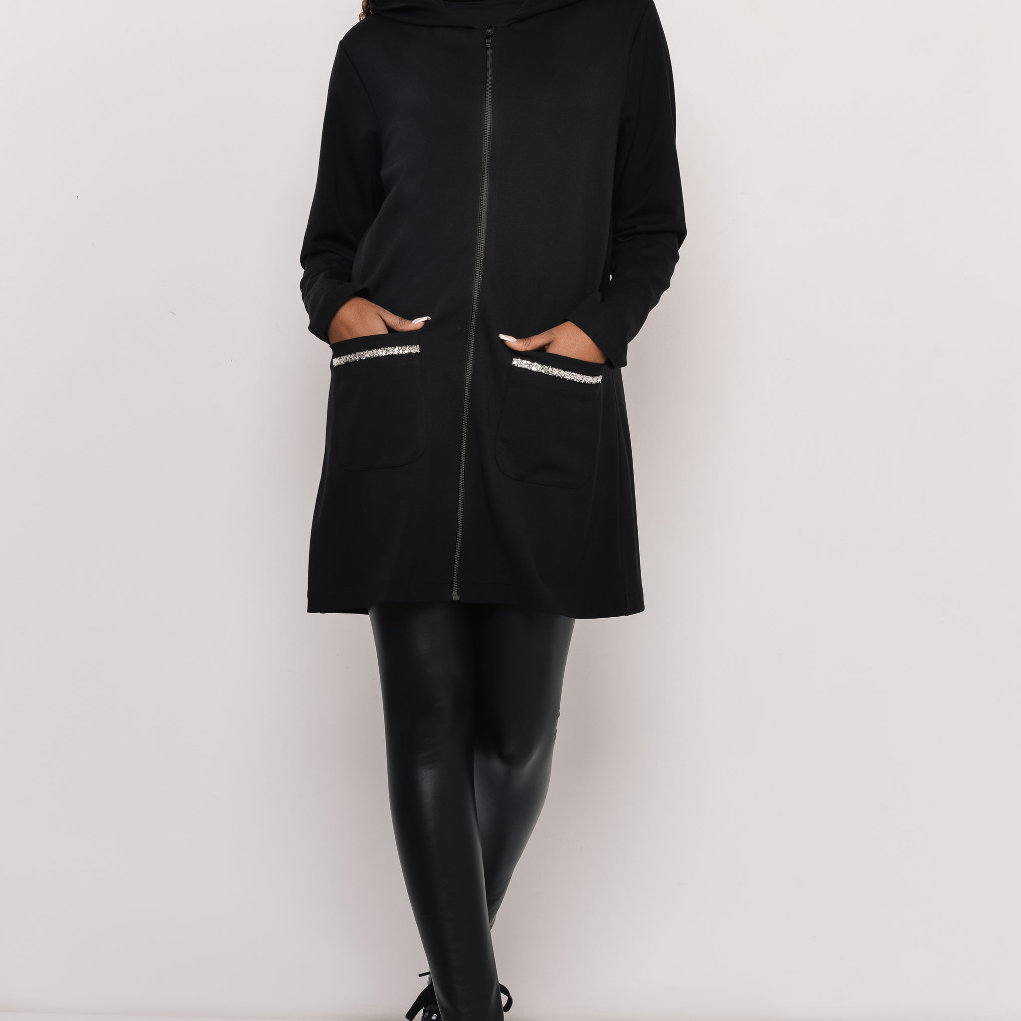 Tula kardigán fekete