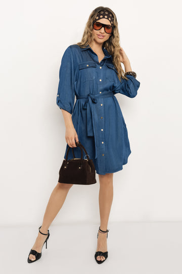 Ébia ruha farmerkék