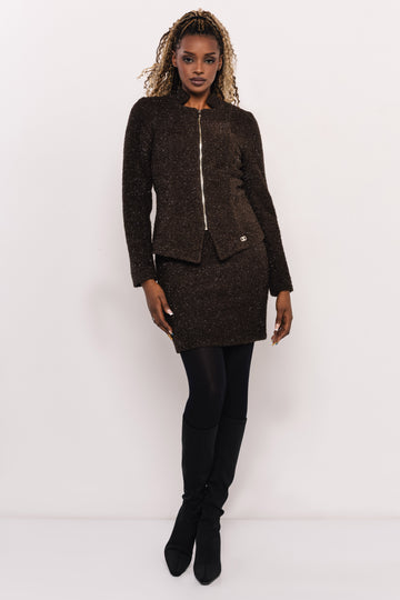 Petric blézer csokoládé