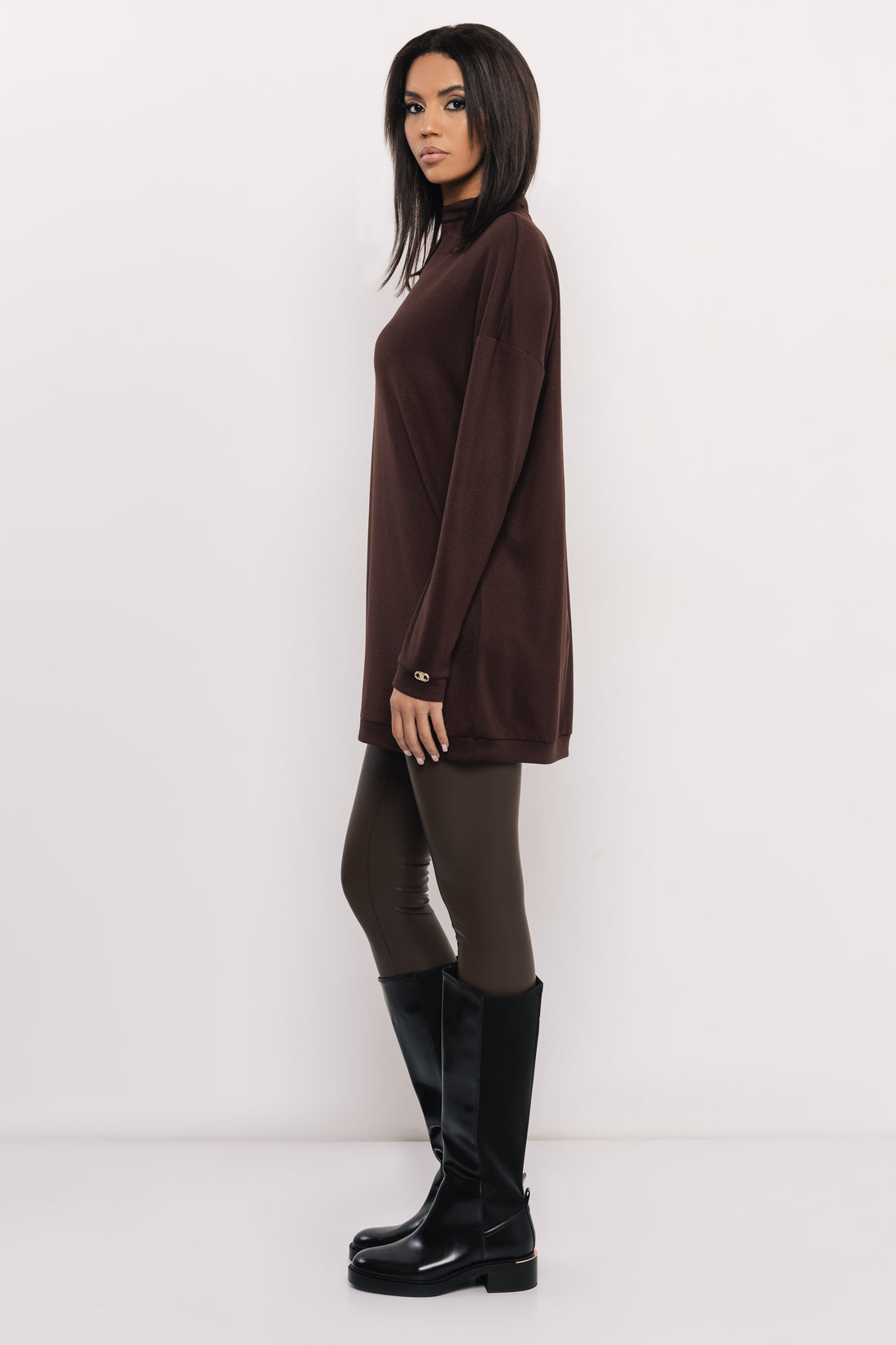 Akali tunika csokoládé