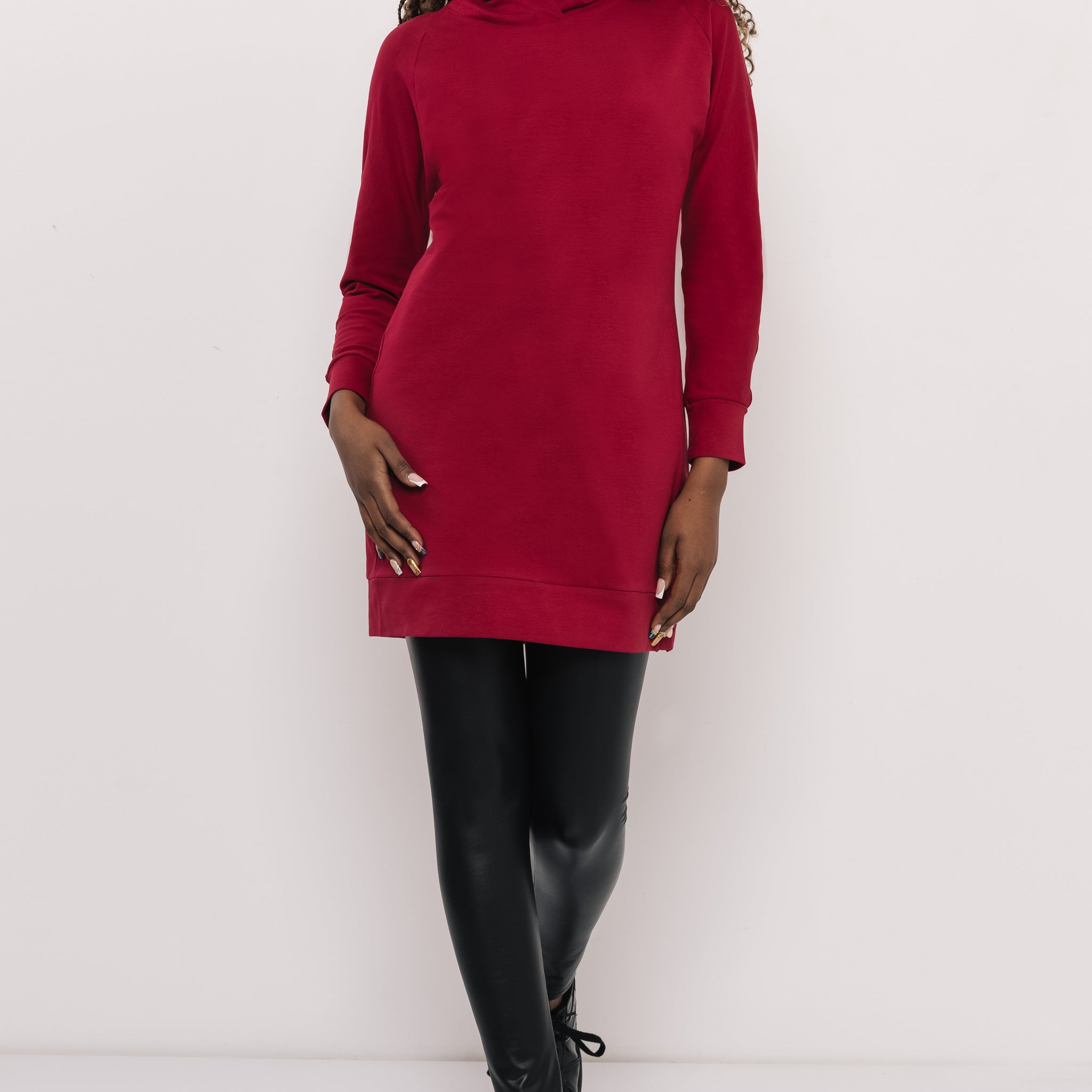 Bagen tunika - bordó