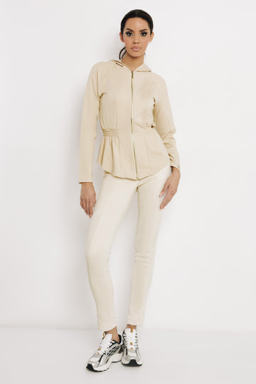 Jella kardigán bézs