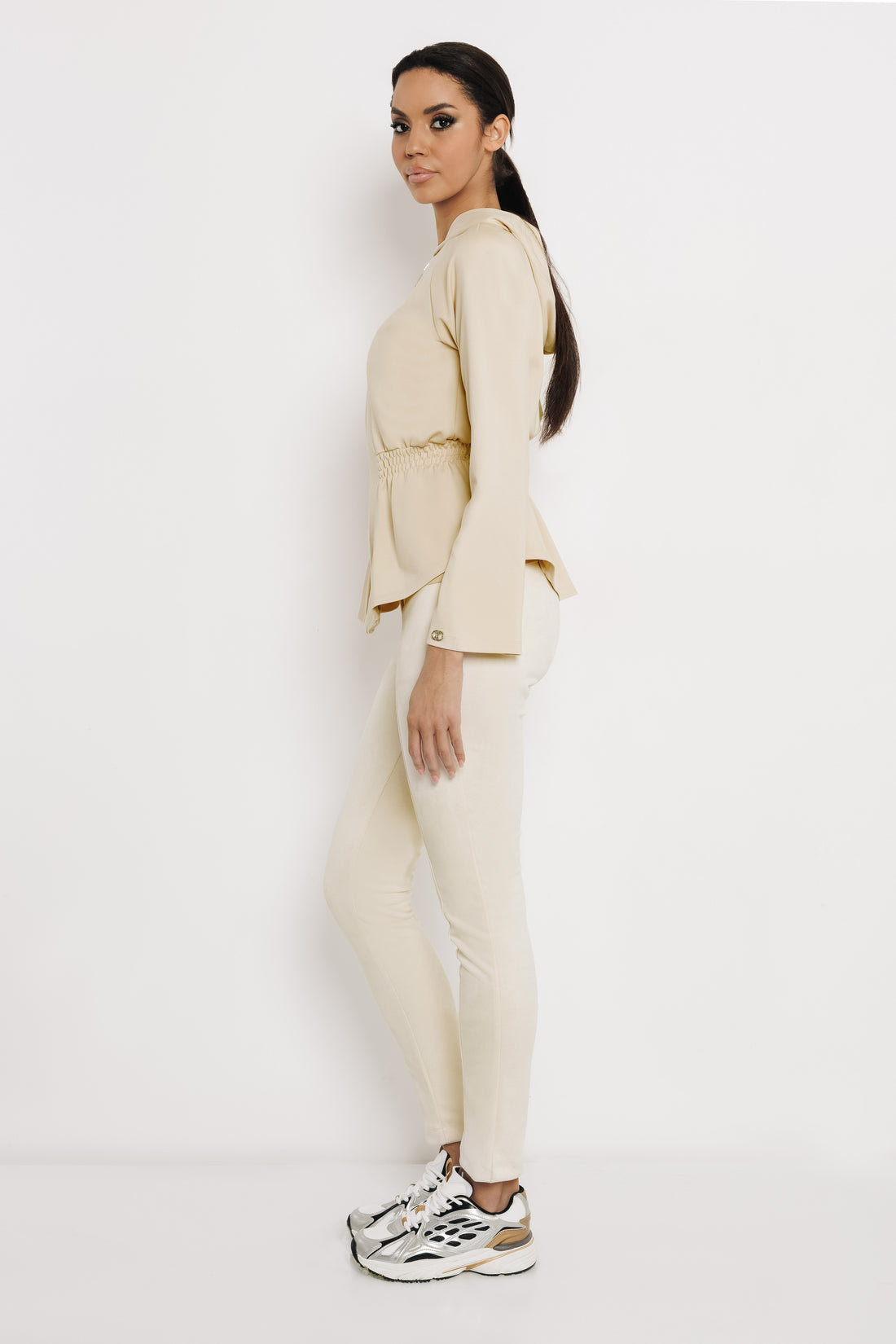 Jella kardigán bézs