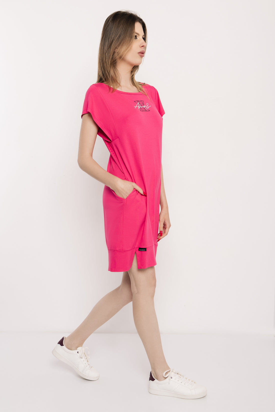Ozira tunika neonpink
