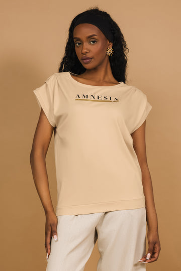 Glorin felső - bézs