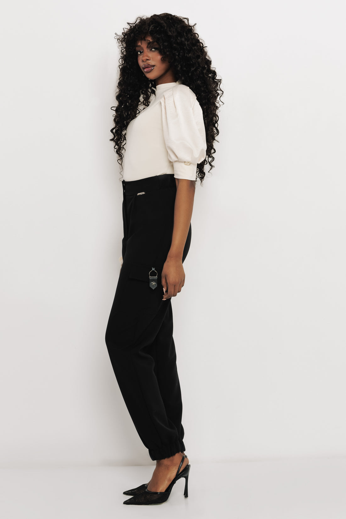 Lozen nadrág fekete