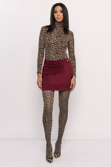 Pestana szoknya bordó