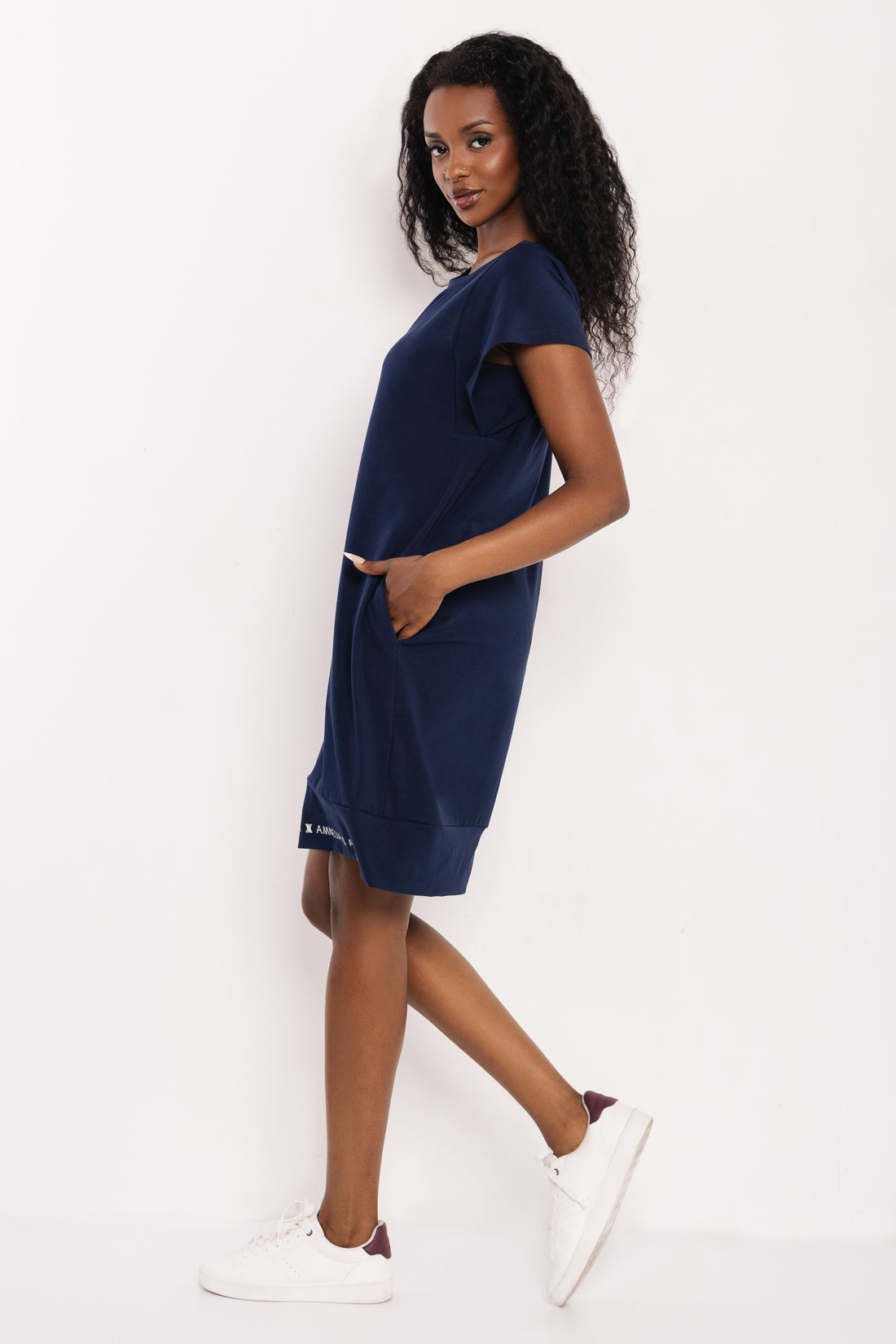 Oriza tunika navy