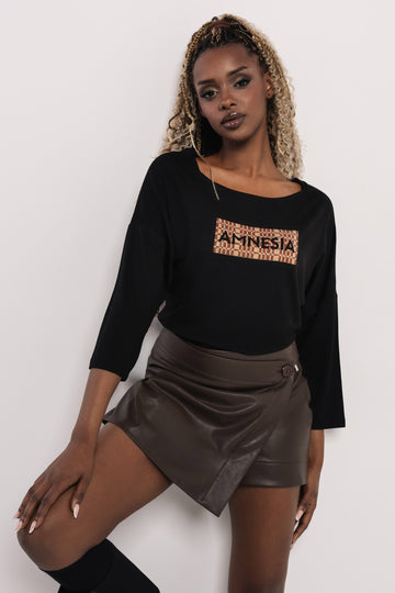 Falun köves felső fekete