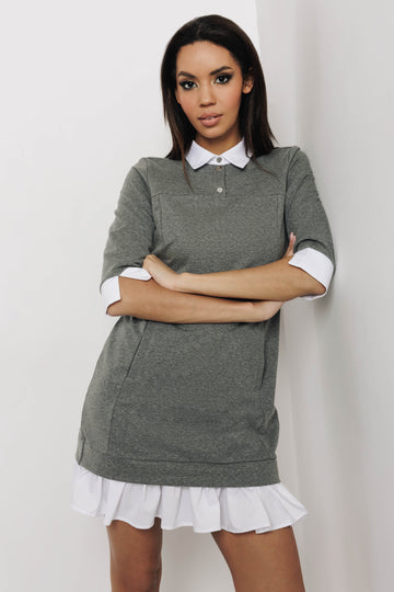 Vezin tunika szürke/ekrü