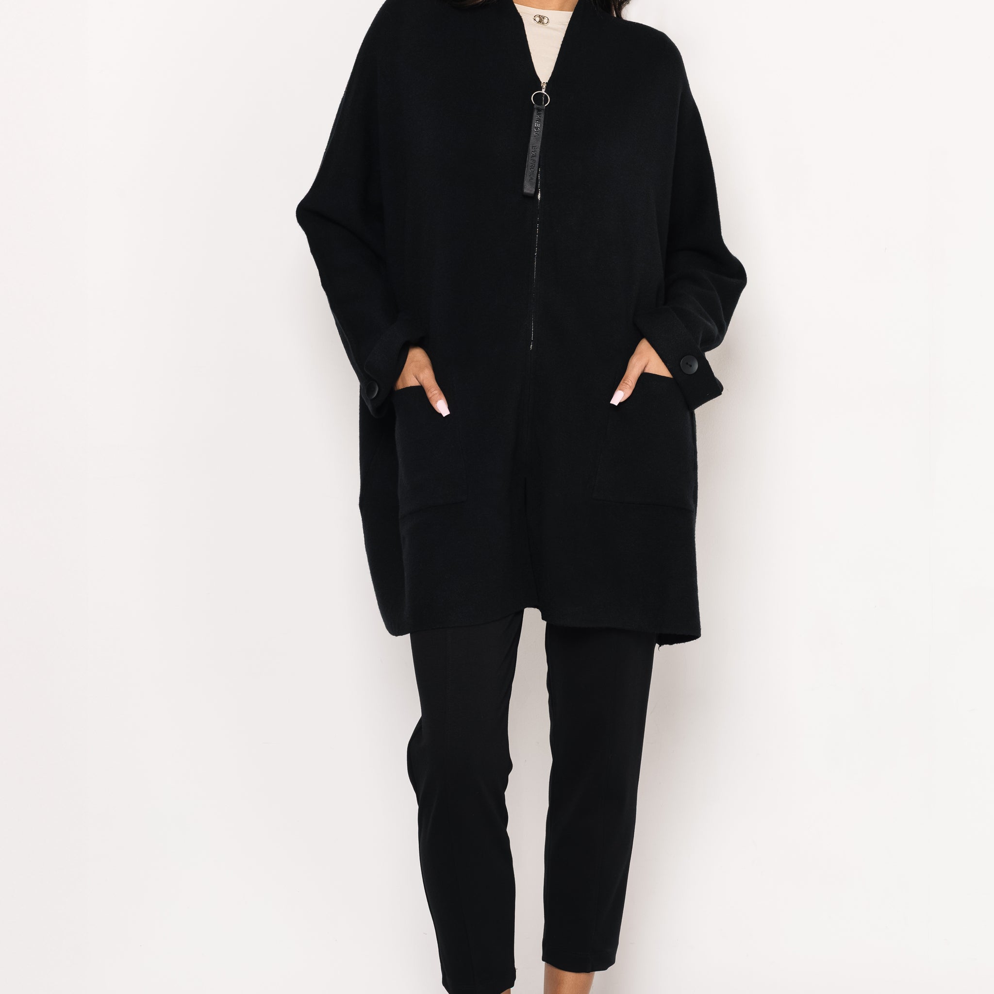 Odeng kardigán fekete