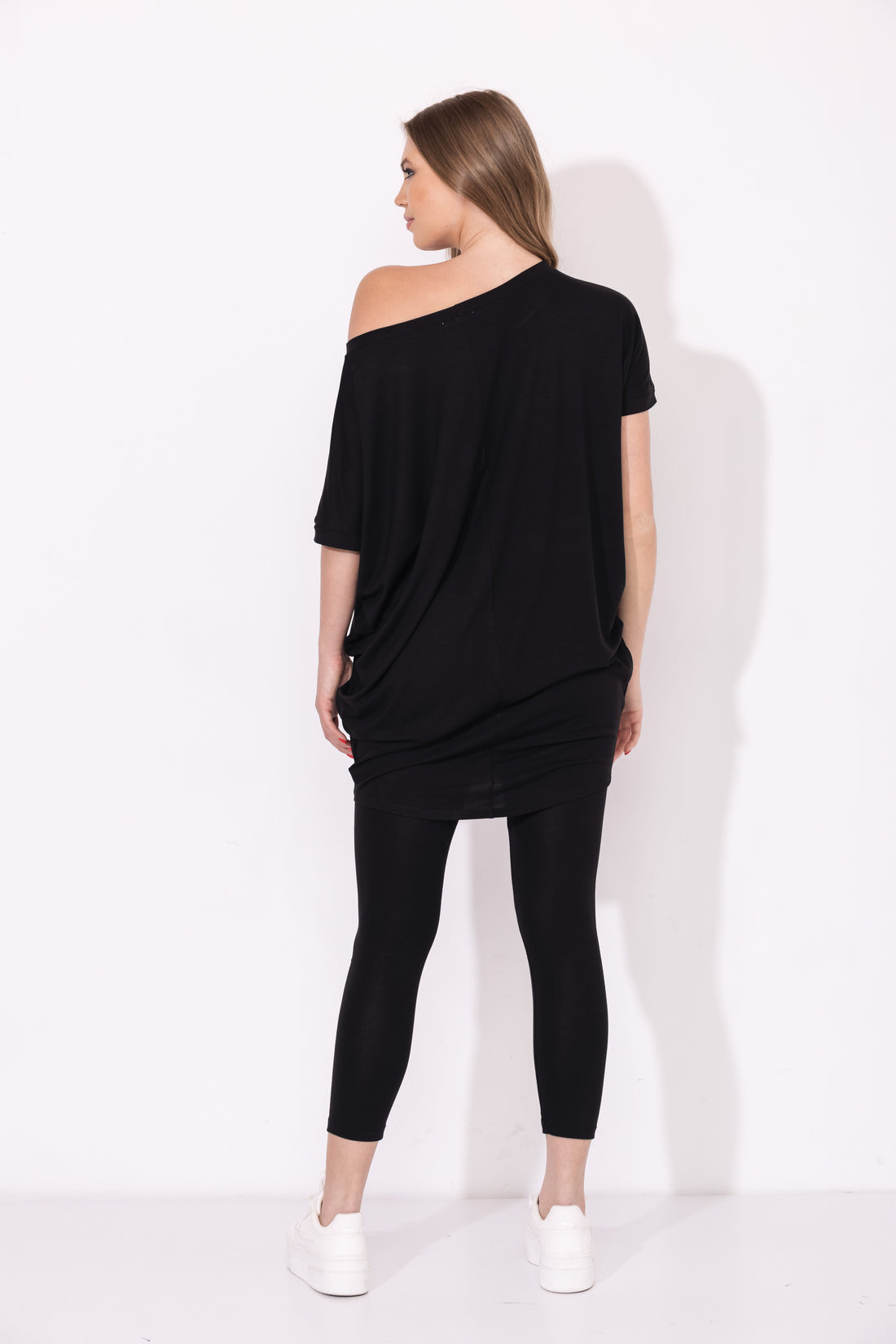 Bony felső fekete one-0