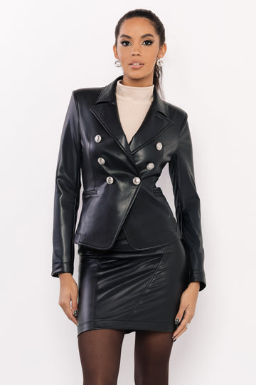 Ambrózia zakó fekete