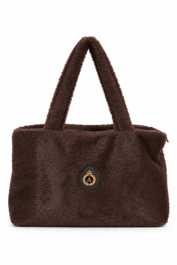 Eggi shopper - csokibarna