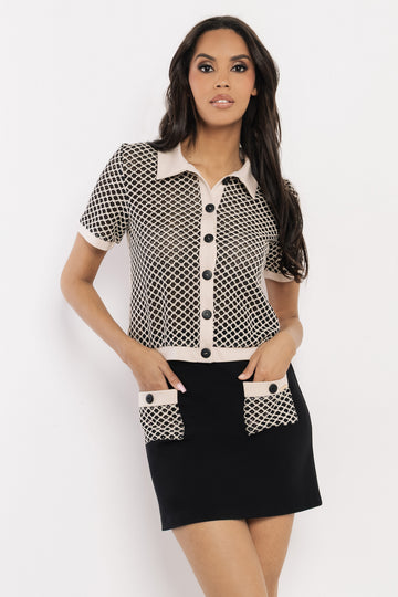 Femke szoknya fekete