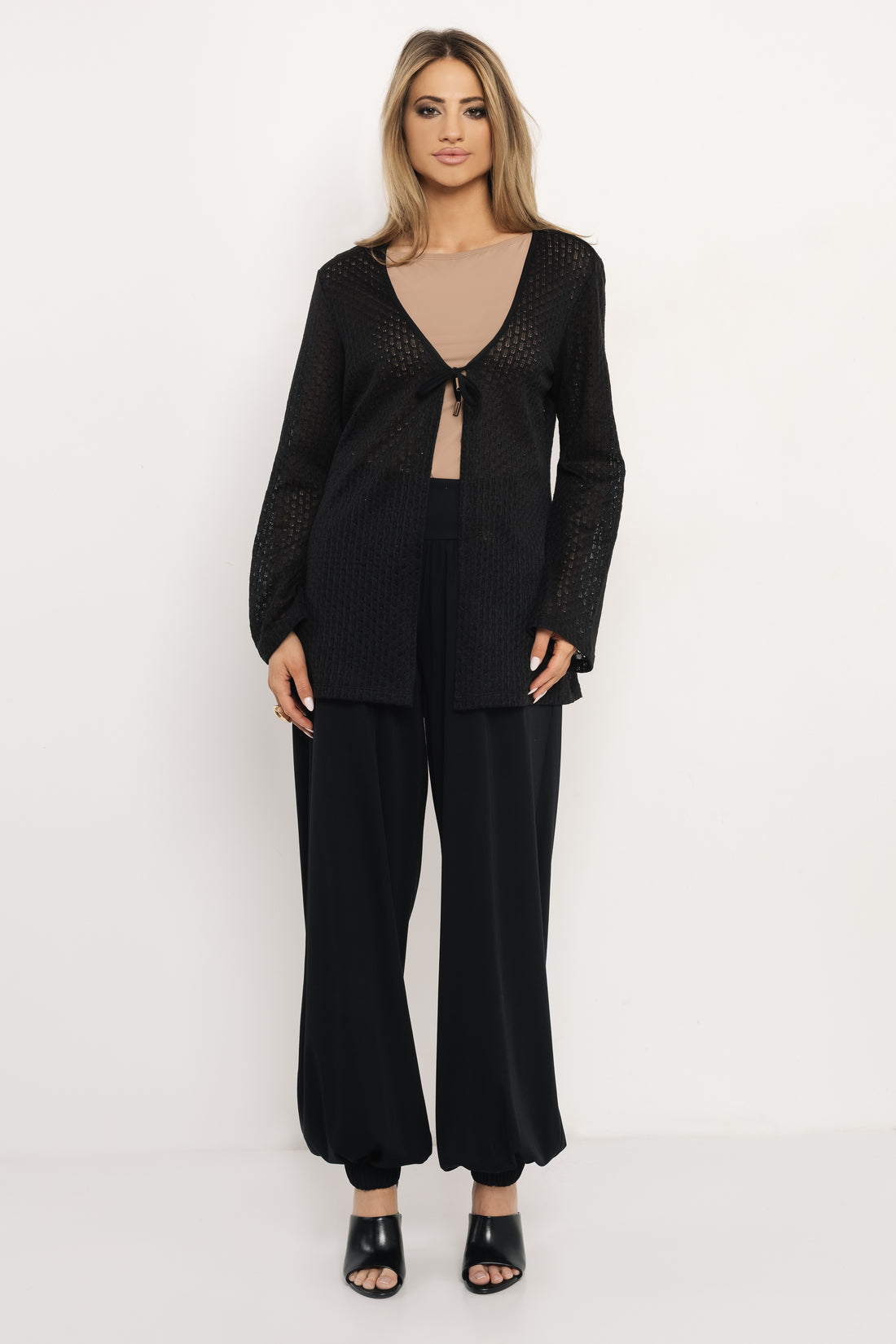 Grema kardigán fekete