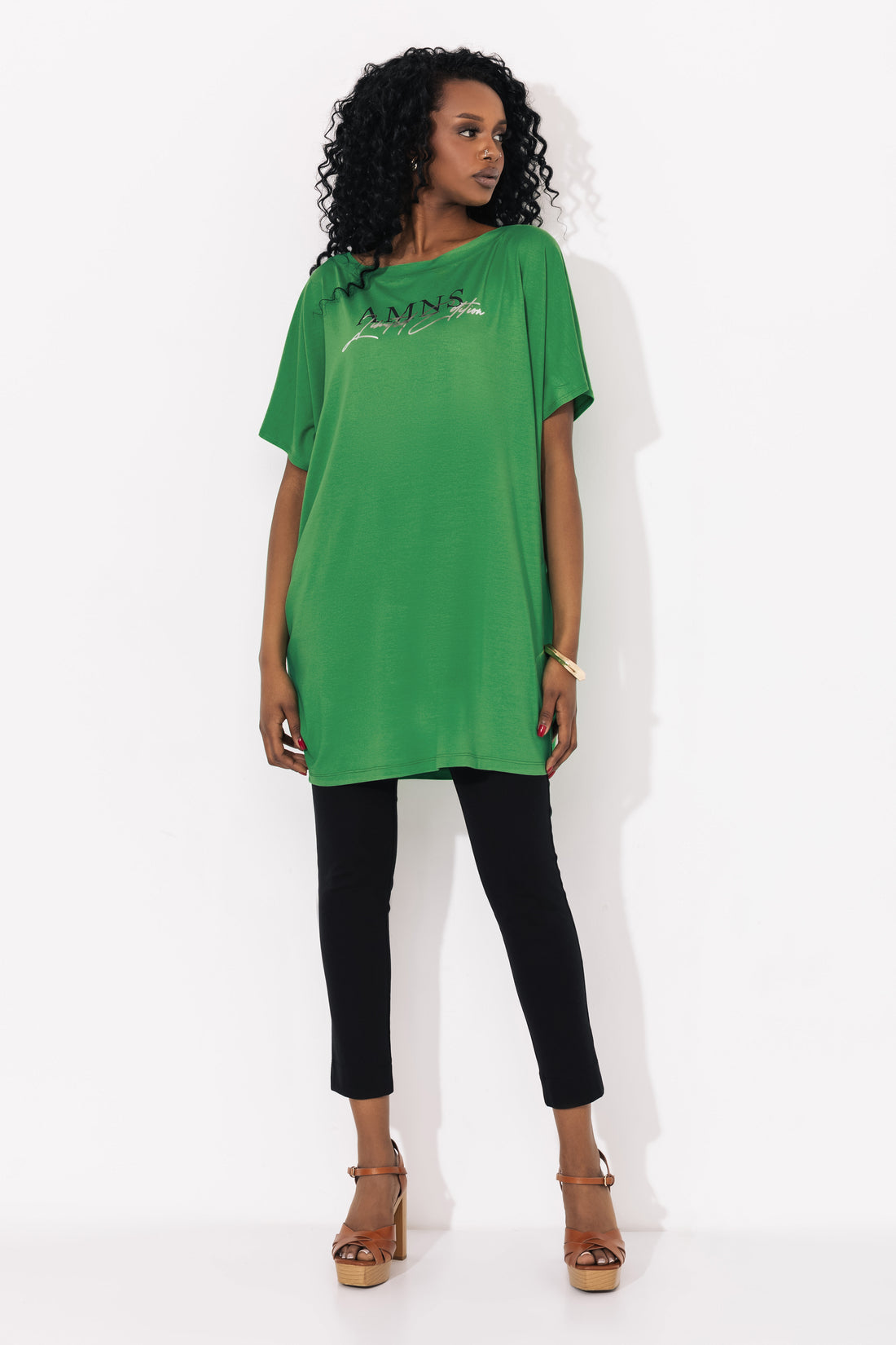 Csobil tunika zöld one-0