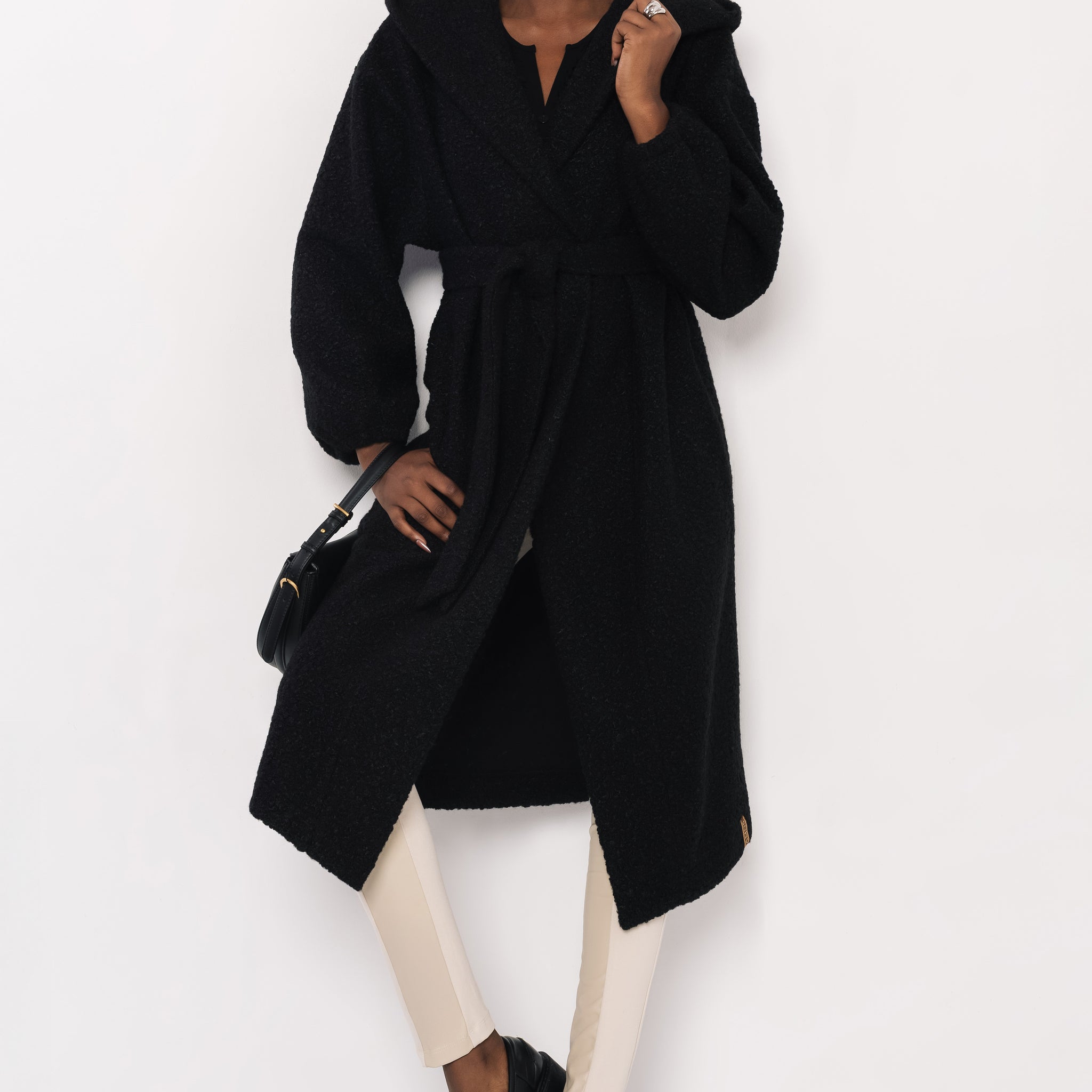 Nivers kabát fekete