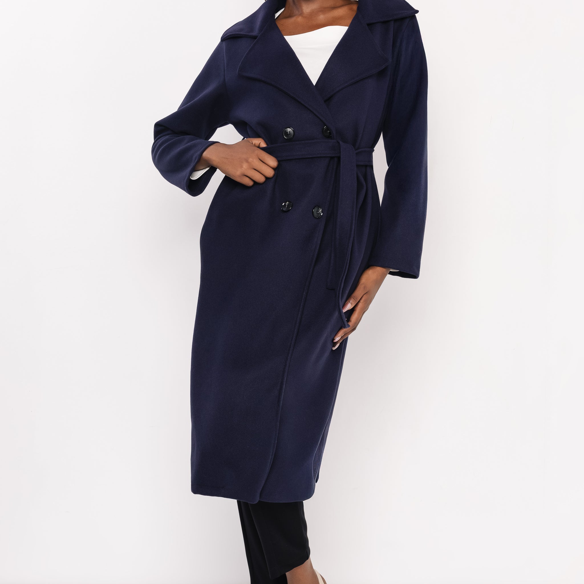 Poma szövetkabát sötétkék