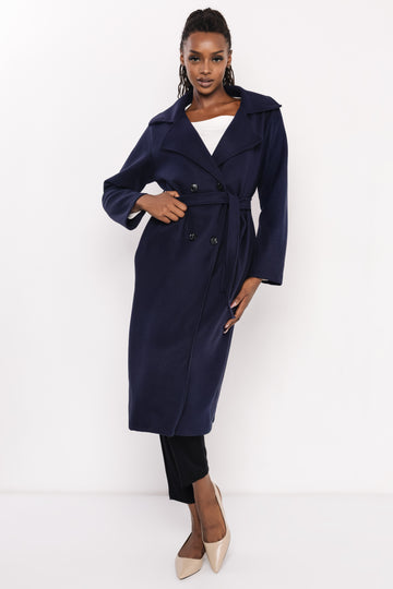 Poma szövetkabát sötétkék