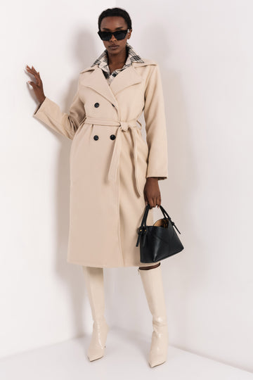 Poma szövetkabát világos bézs