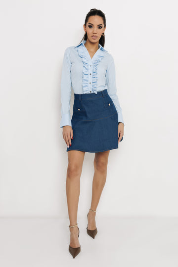 Vina szoknya farmerkék