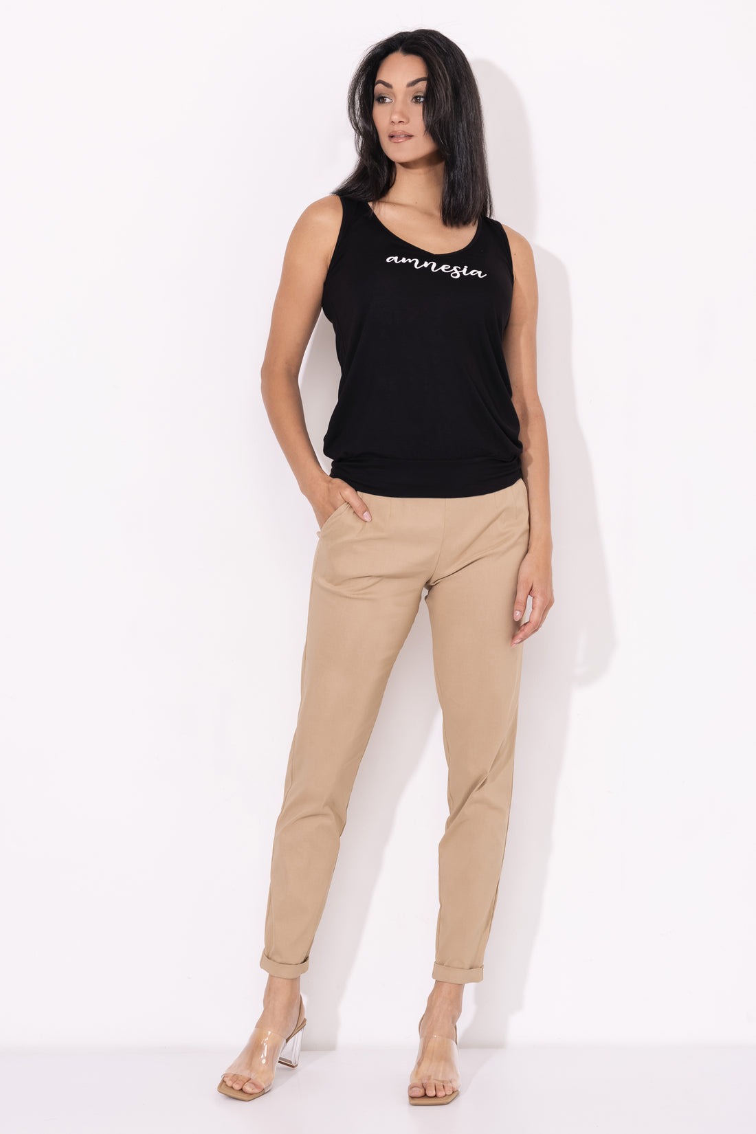 Britani top fekete one-0