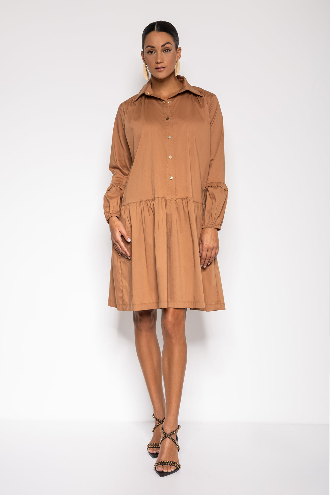 Ilnia ingruha camel barna one-0