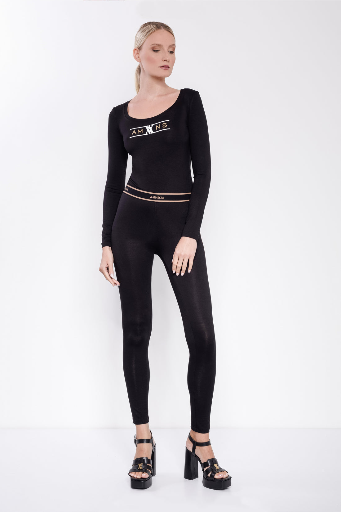 Trudi leggings fekete-0