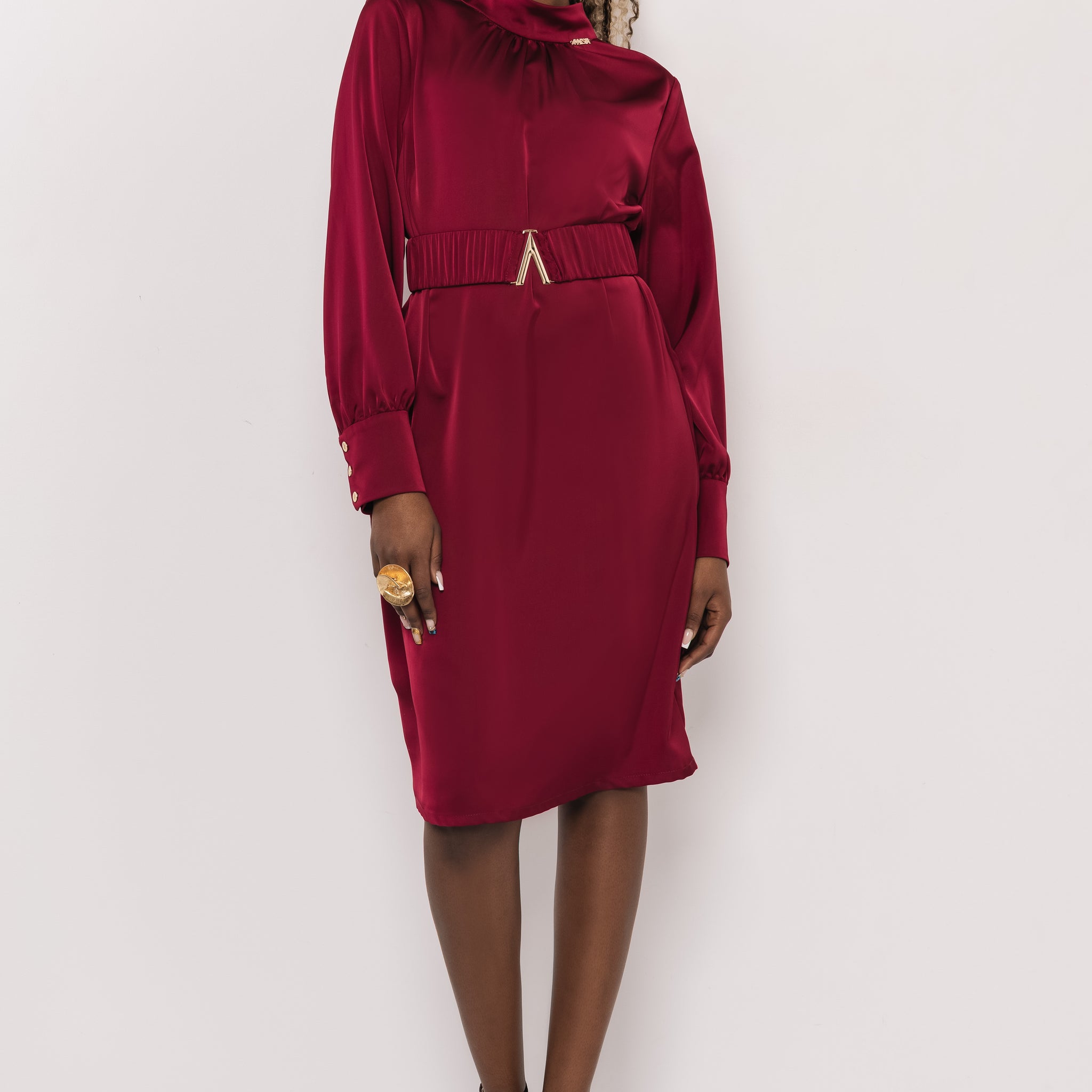 Larina ruha - bordó