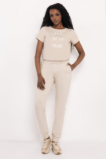 Terin jogging nadrág bézs