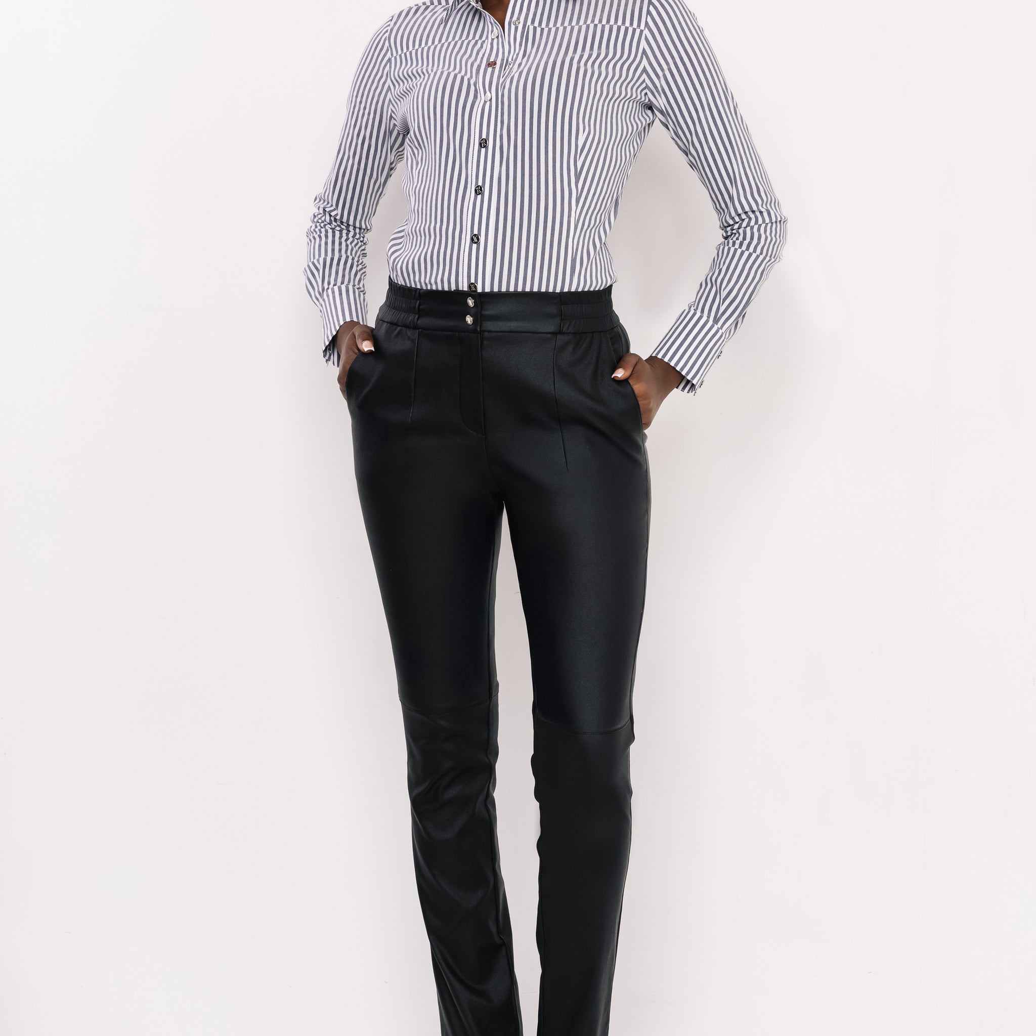 Tibol nadrág fekete