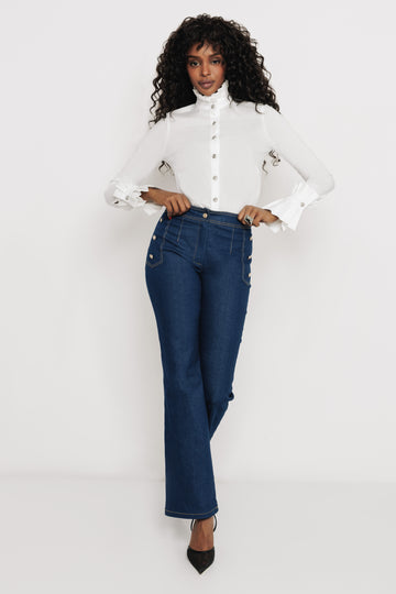 Tullia nadrág farmerkék