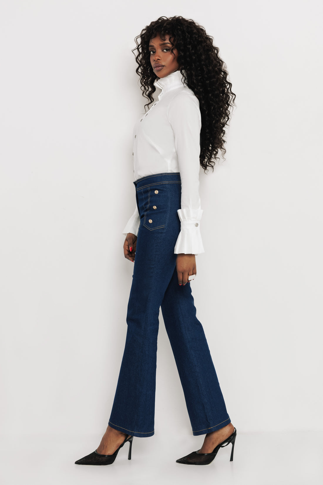 Tullia nadrág farmerkék