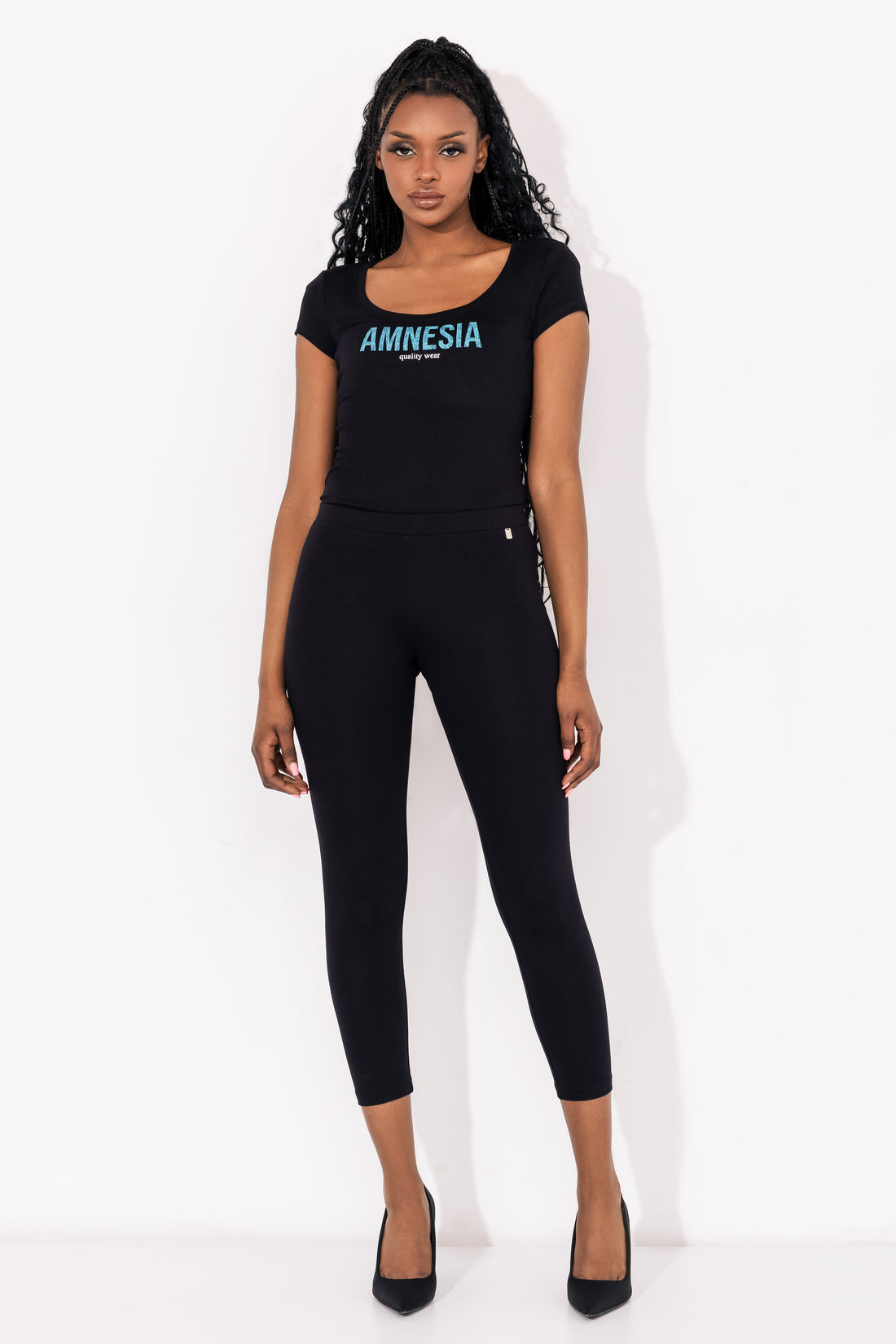 Trudi leggings fekete one-0