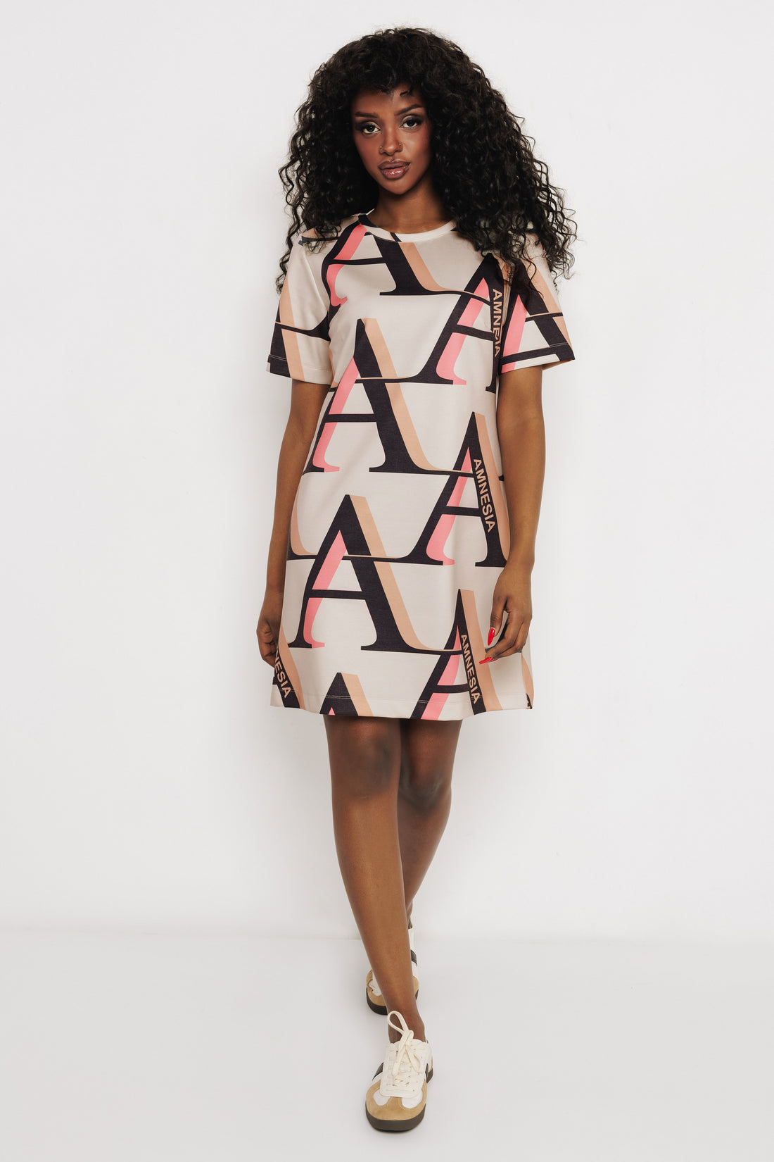 Deli ruha bézs/betűs