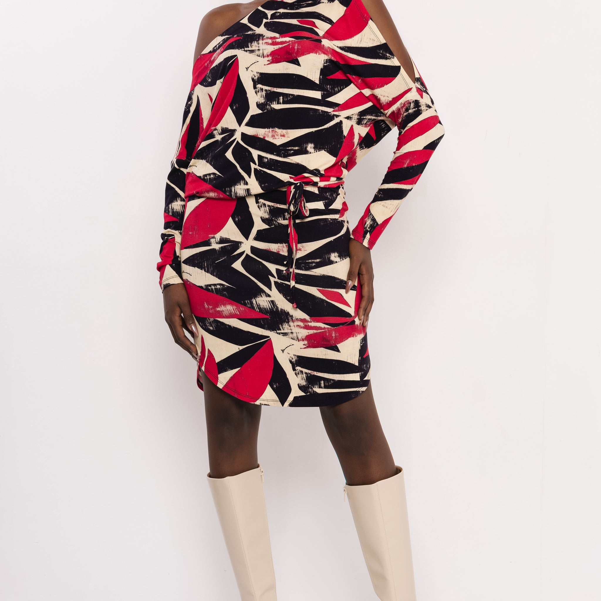 Euridiké tunika mintás