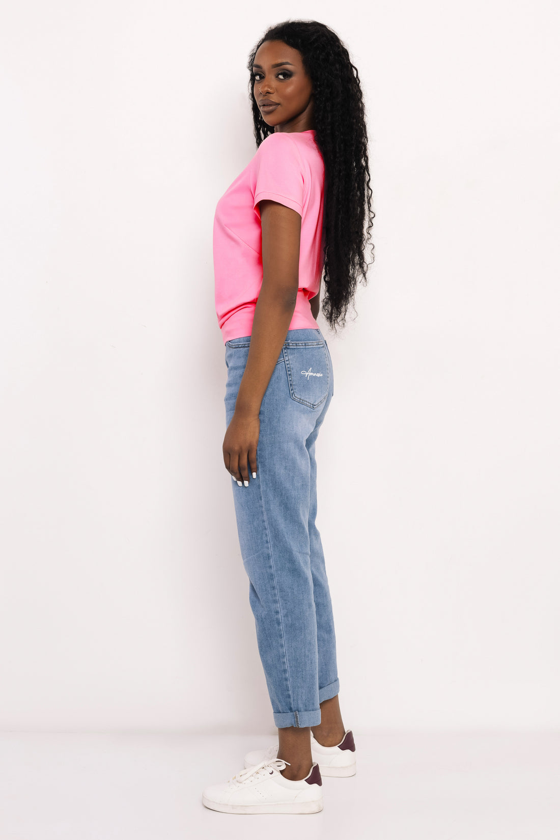 Latte felső rózsaszín