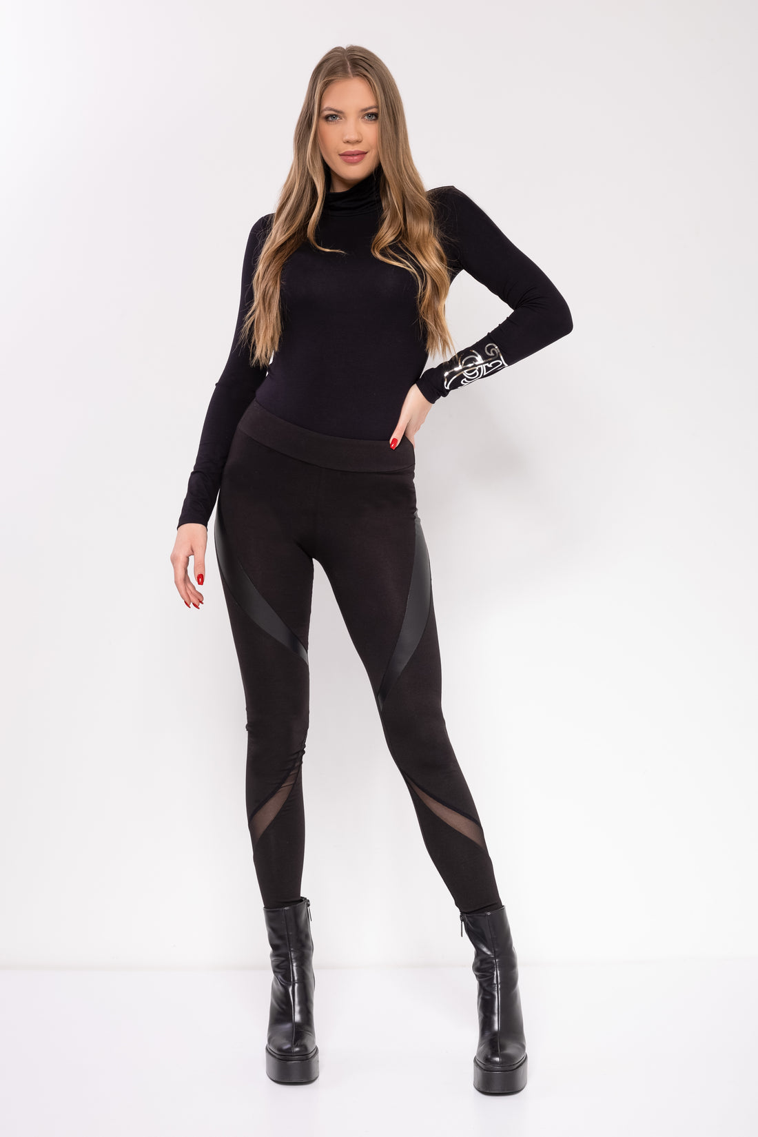 Cerona nadrág fekete-0