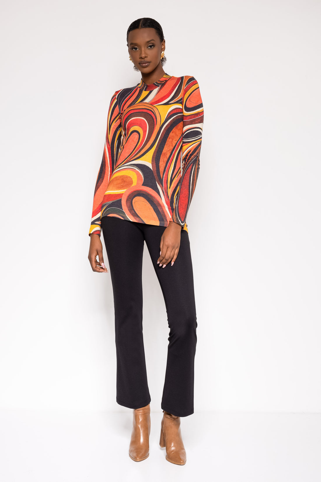 Dinamó garbó narancs mintás színes one-0