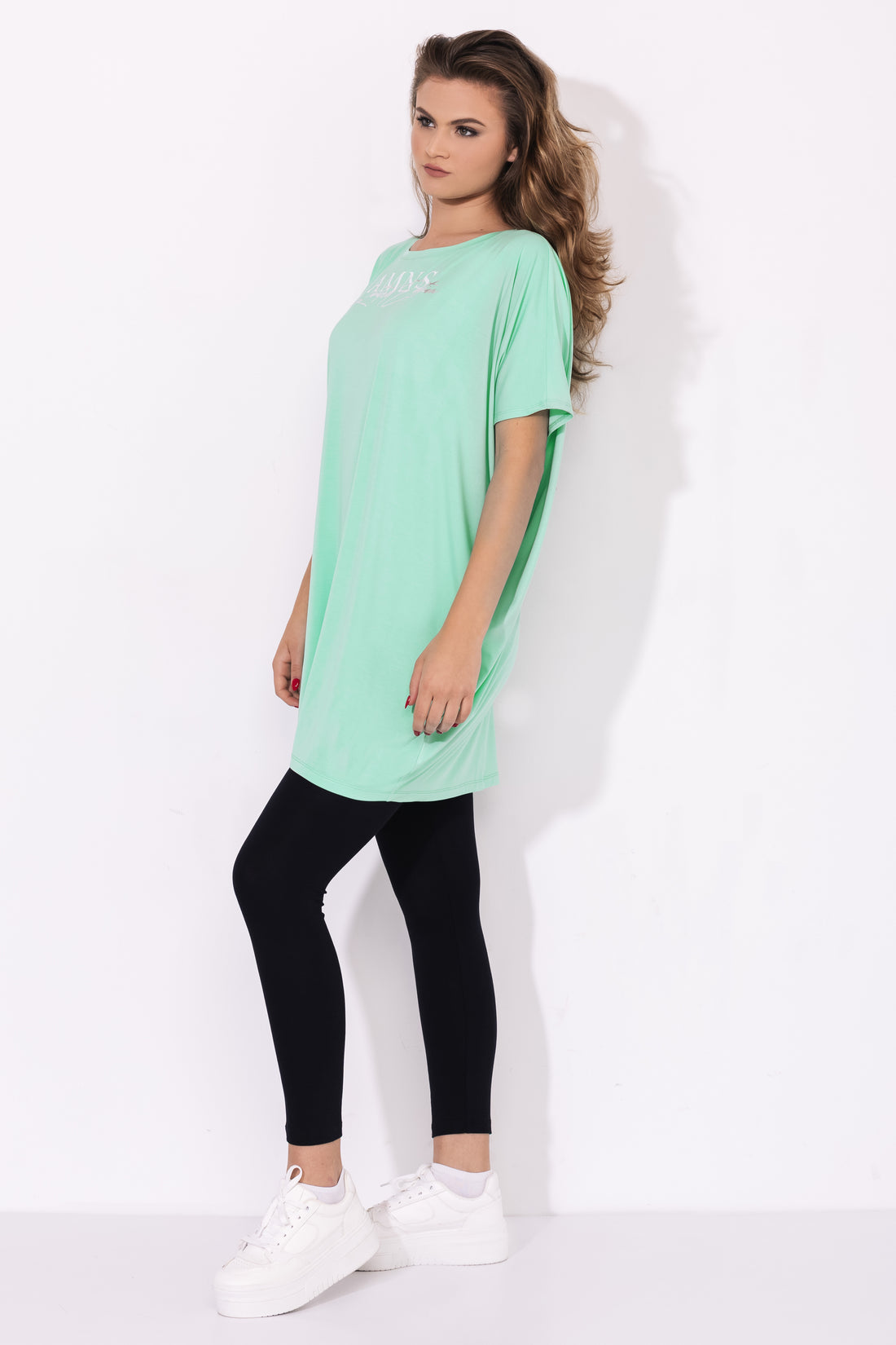 Dindin tunika bambusz menta zöld one-0