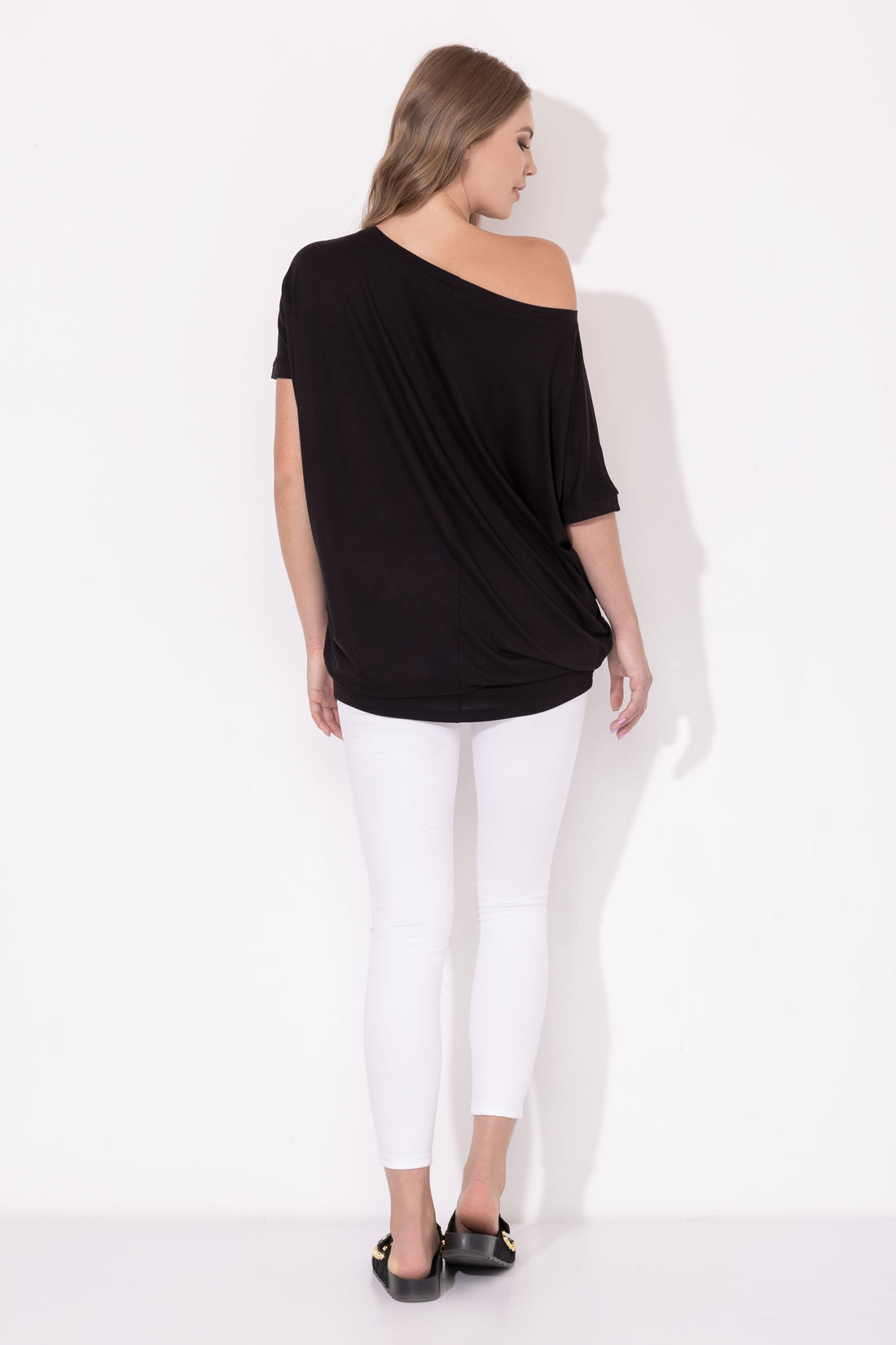 Bony bőfelső fekete one-0