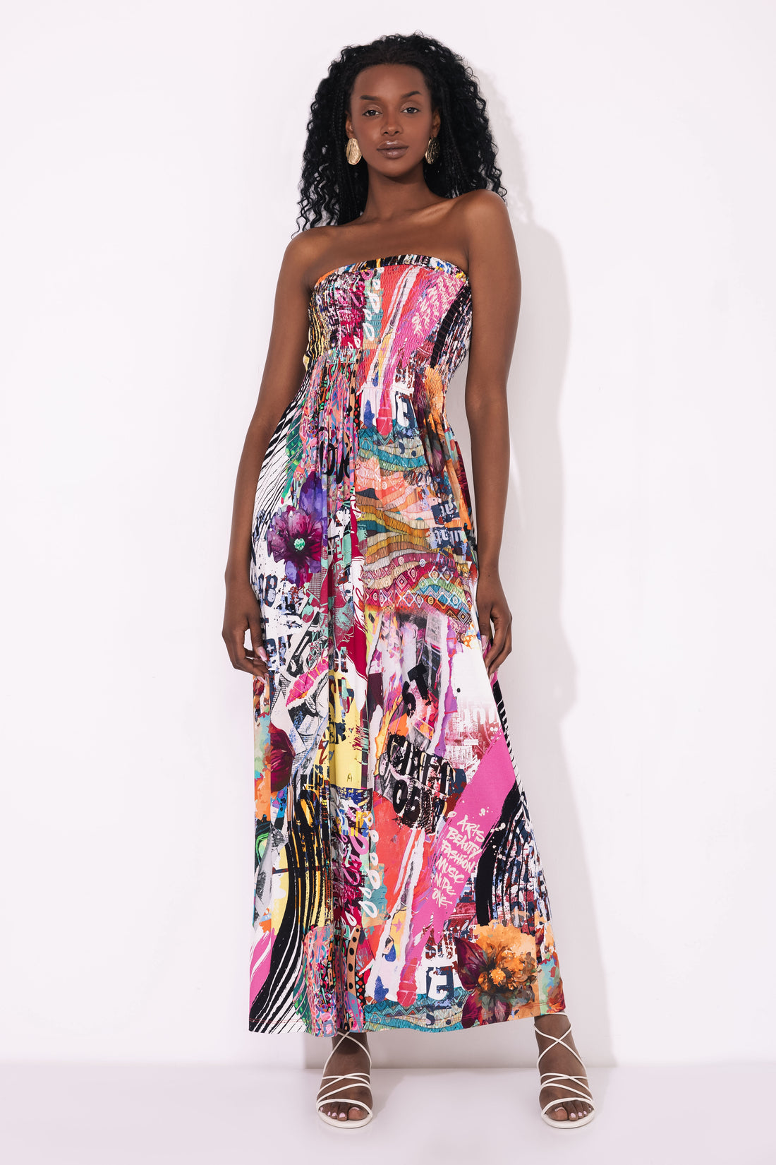 Dorottya ruha színes/mintás színes one-0