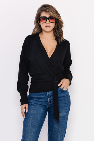 Latifa felső fekete