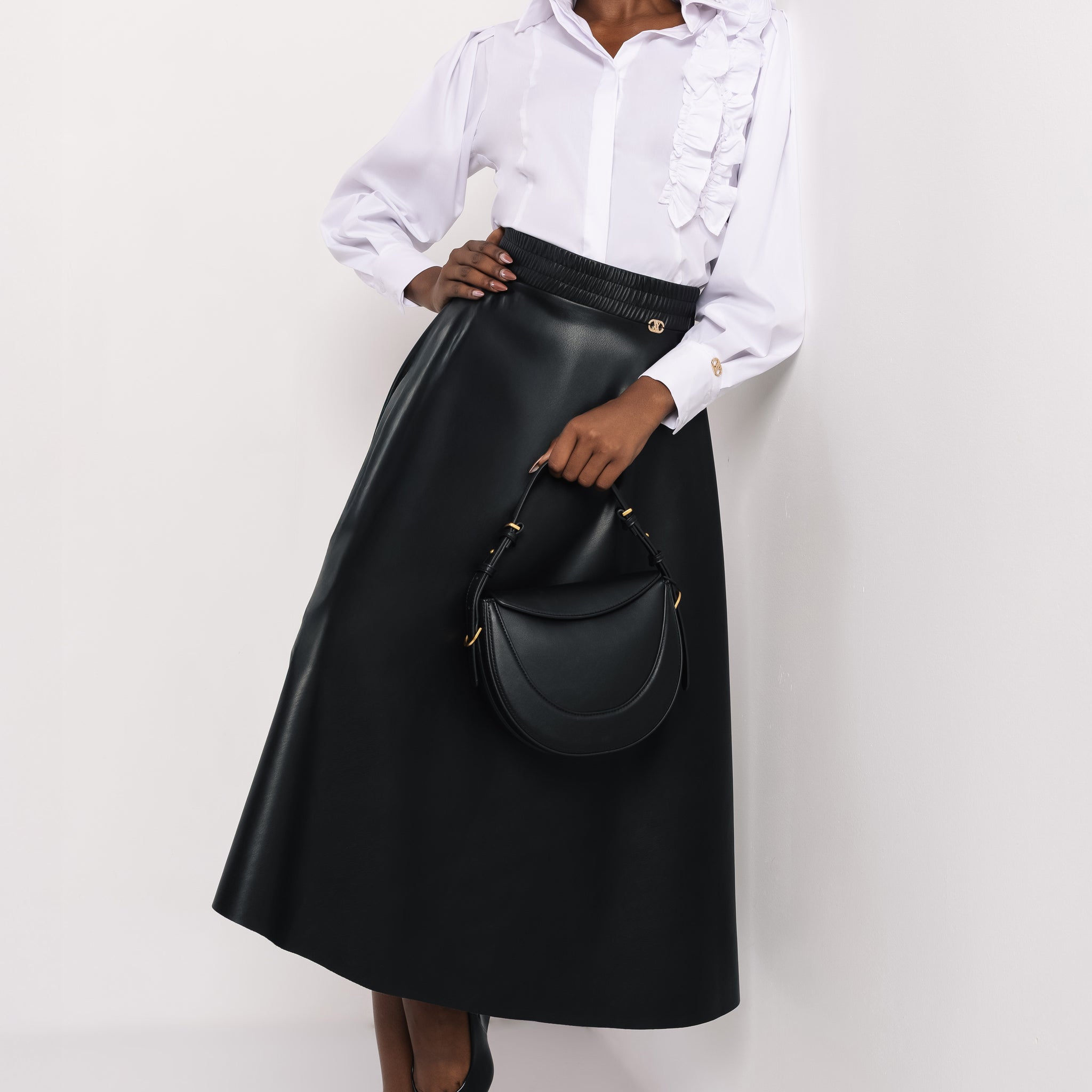 Nezom szoknya fekete