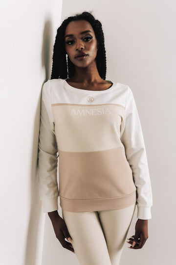 Teofil pulcsi ekrü/bézs/mogyoró