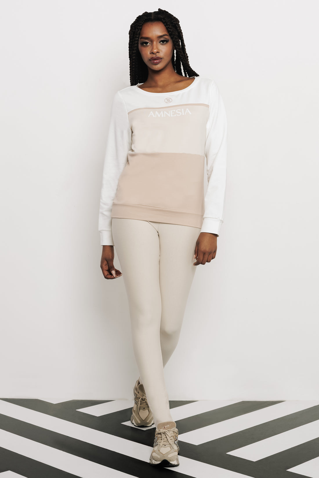 Teofil pulcsi ekrü/bézs/mogyoró