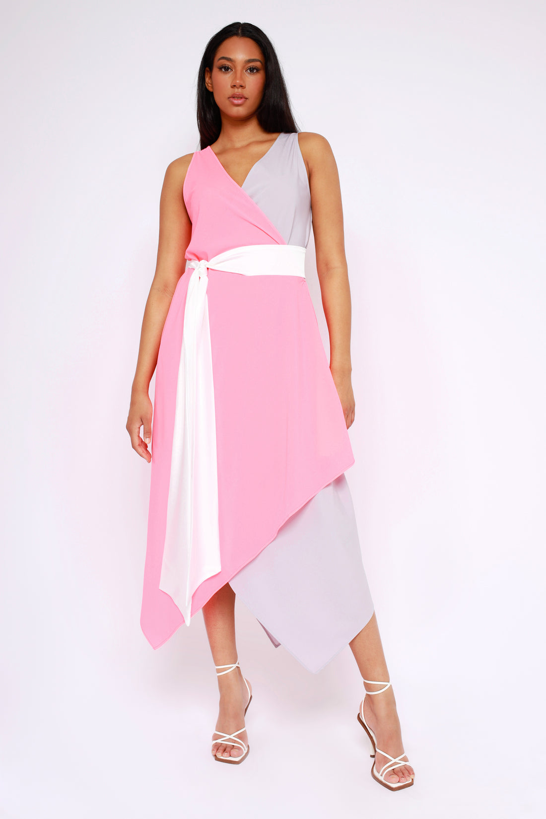 Jacky ruha szürke/rózsaszín szürke one-0